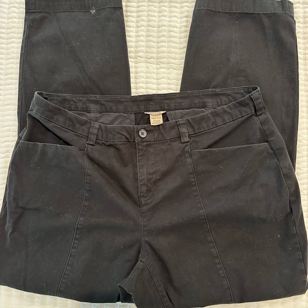 Duluth Trading Black Pants